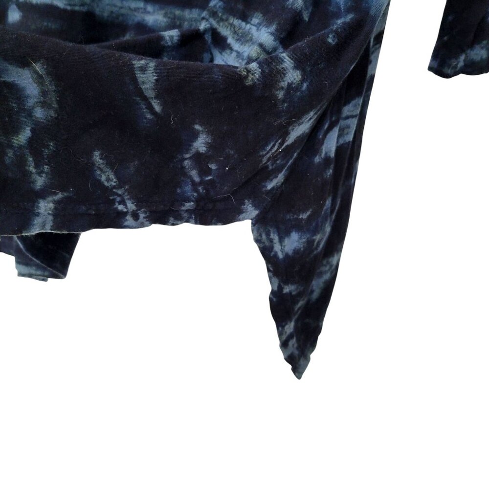 Sevya Handmade Tie-Dye V-Neck Asymmetrical Hem Tunic Top L Bundle of Two - Picture 9 of 10